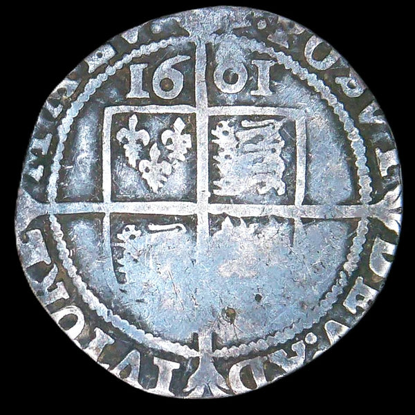 Elizabeth I. Sixpence. 1601.