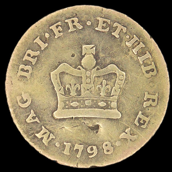 George III. 1/3 Guinea. 1798