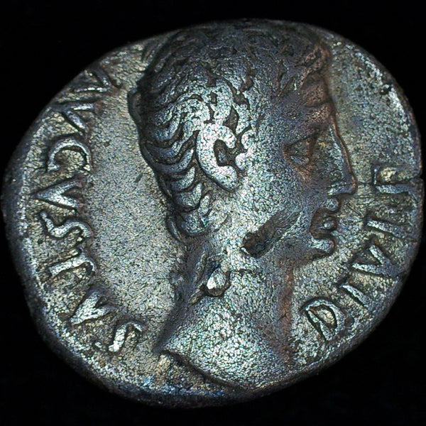 Augustus. Denarius. 15-13 BC