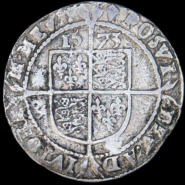 Elizabeth I. Sixpence. 1573