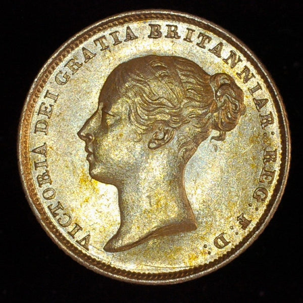 Victoria. Sixpence. 1838