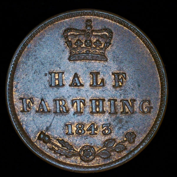 Victoria. Half Farthing. 1843