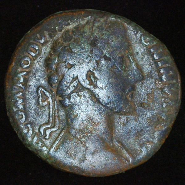 Commodus. Sestertius. AD180