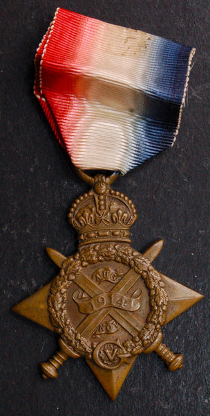 WW1. 1914 Star. Tilley. A.S.C.