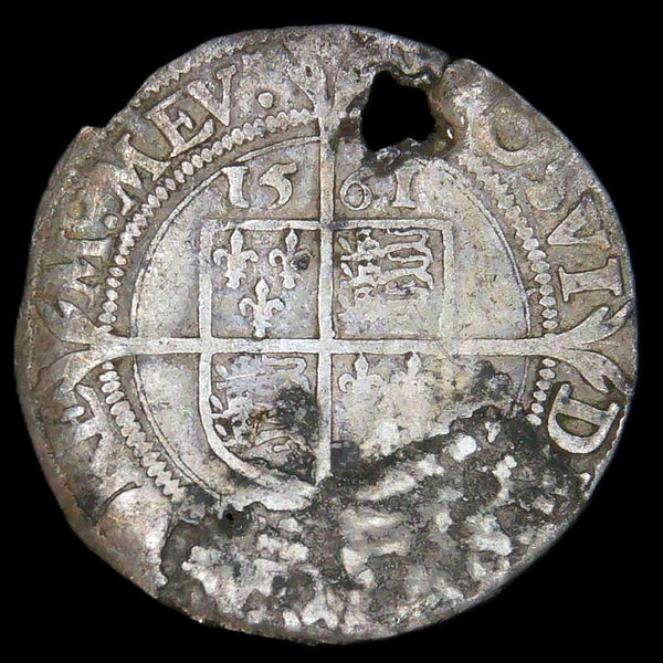 Elizabeth I. Sixpence. 1561