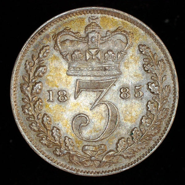 Victoria. Threepence. 1885. High grade