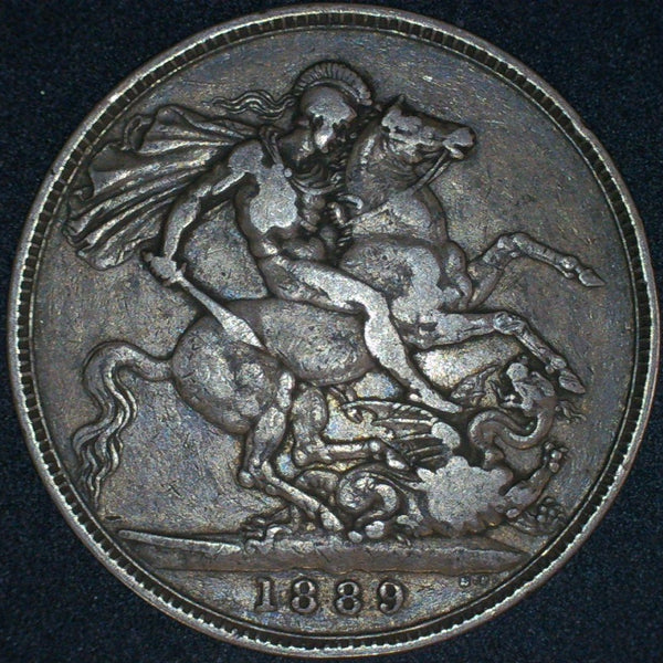 Victoria. Crown. 1889, a selection.