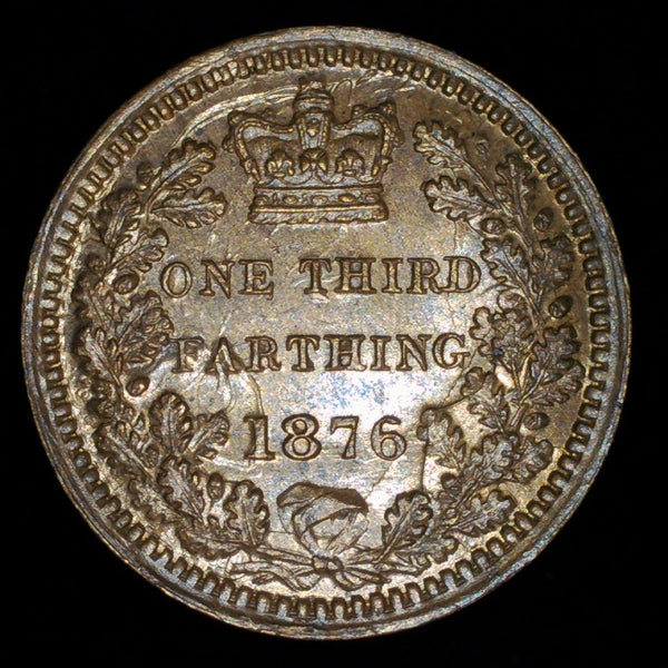 Victoria. Third Farthing. 1876