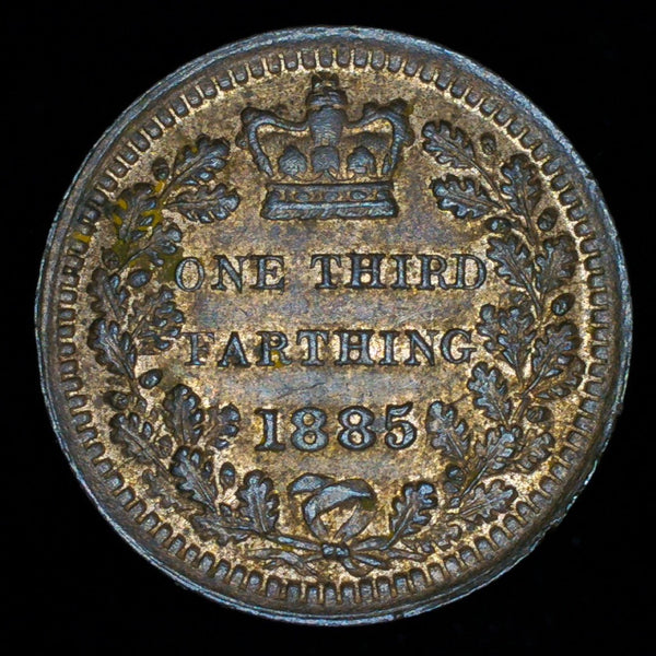 Victoria. Third Farthing. 1885