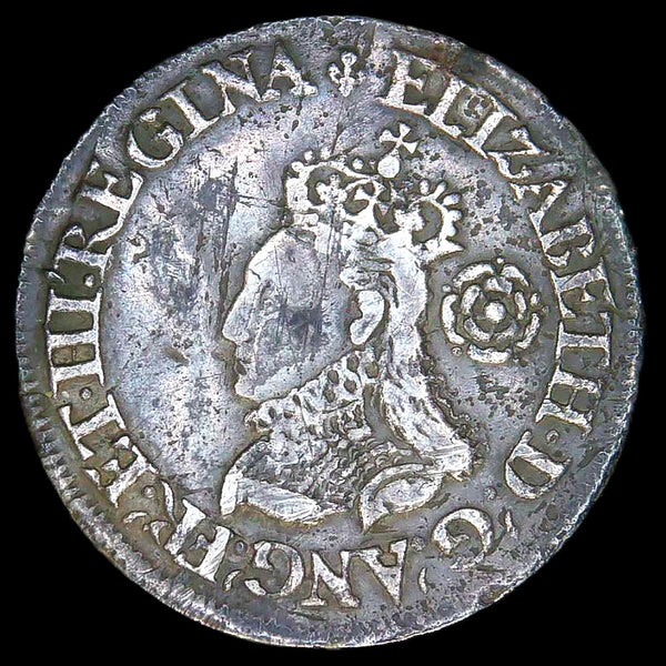 Elizabeth I. Milled Sixpence. 1568.