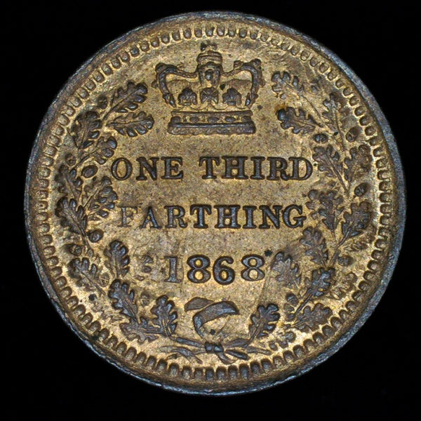 Victoria. Third Farthing. 1868