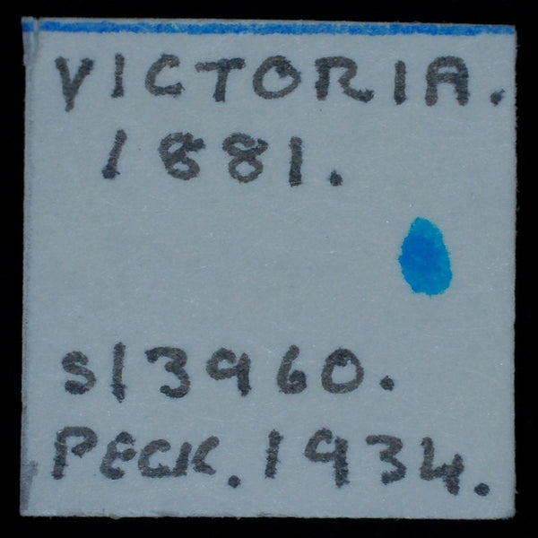 Victoria. Third Farthing. 1881.