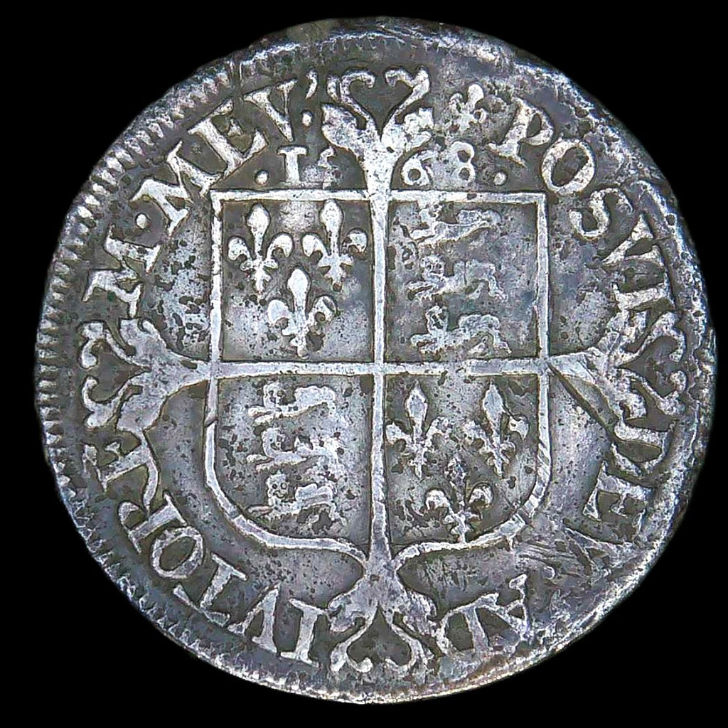 Elizabeth I. Milled Sixpence. 1568.
