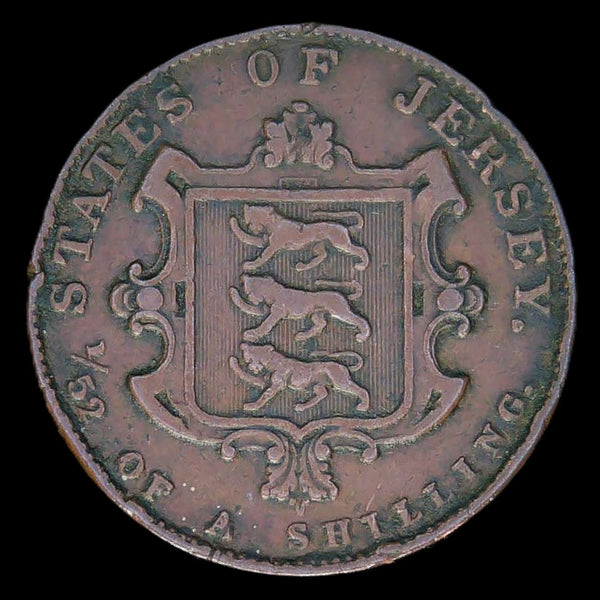 Jersey. 1/52 of a Shilling. 1841.