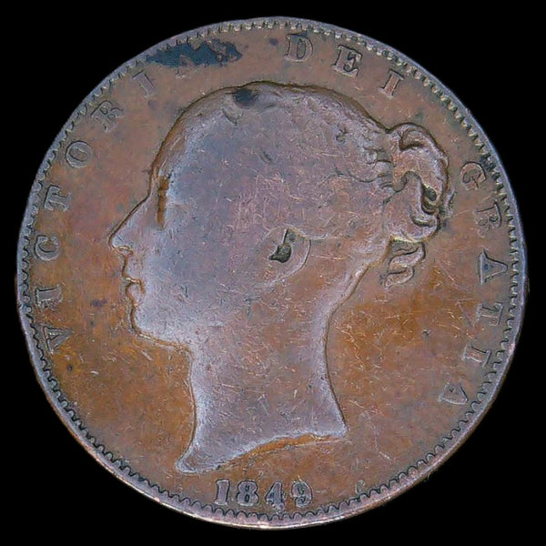 Victoria. Farthing. 1849. a selection.