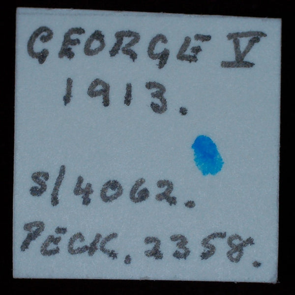 George V. 1/3 Farthing. 1913