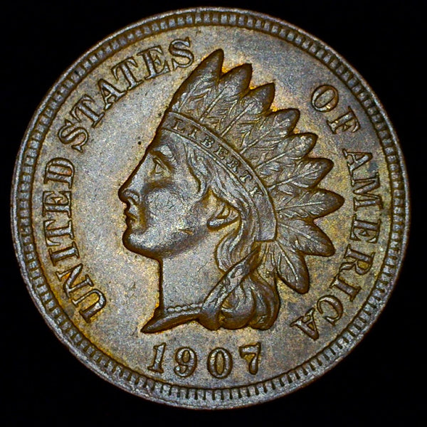 USA. One Cent. 1907