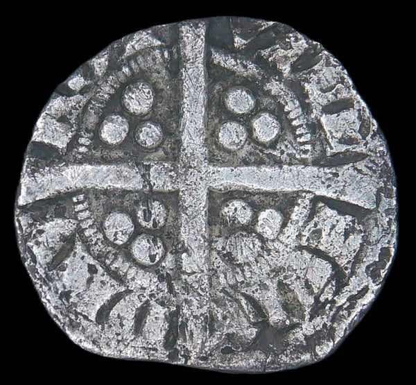 Edward 1. Penny. Bury mint.