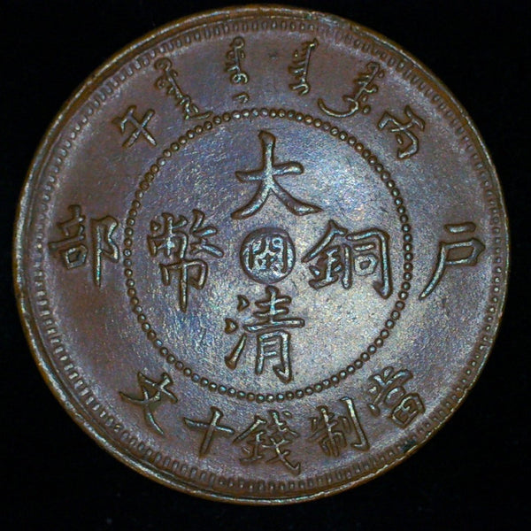 China. 10 Cash. Fukien Province. 1906