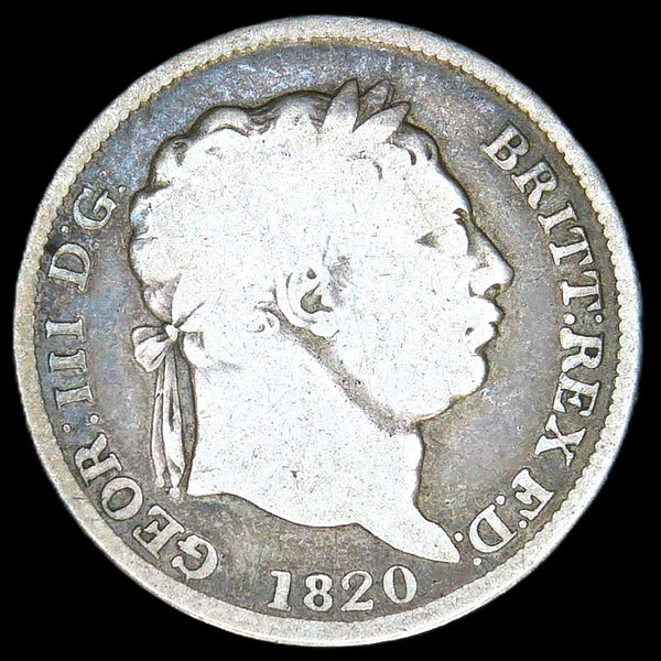 George III. Shilling. 1820. A selection.