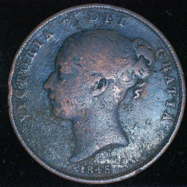 Victoria. Penny. 1845