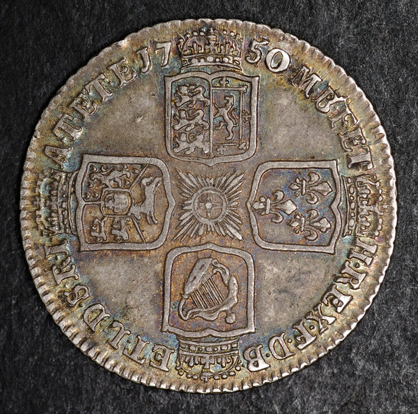 George II. Shilling. 1750/46