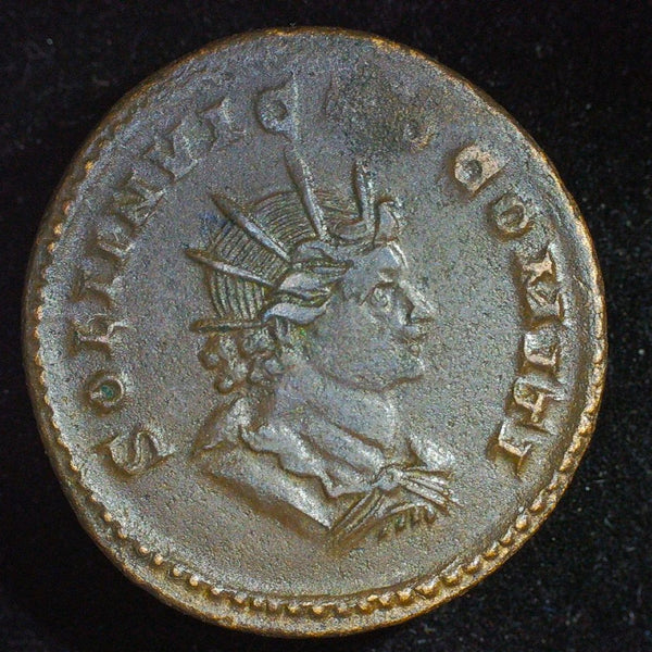 Constantine 1. Follis. AD307-337. Sol bust.