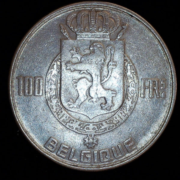 Belgium. Silver 100 Francs. A selection.