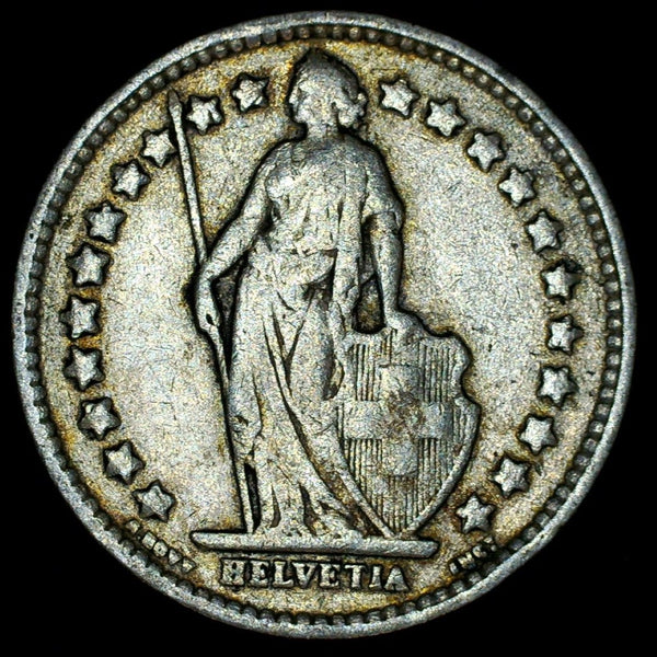 Switzerland. Half Franc. 1914