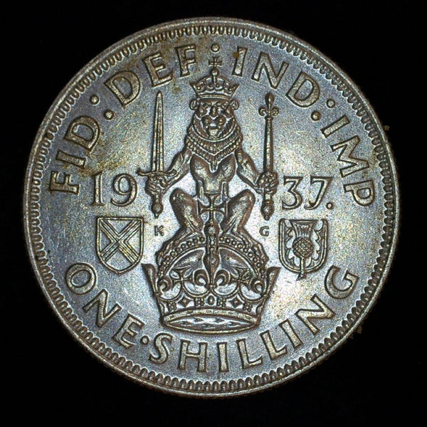 George VI. Shilling. 1937. Scottish
