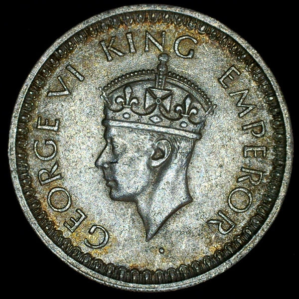 India. Half Rupee. 1945