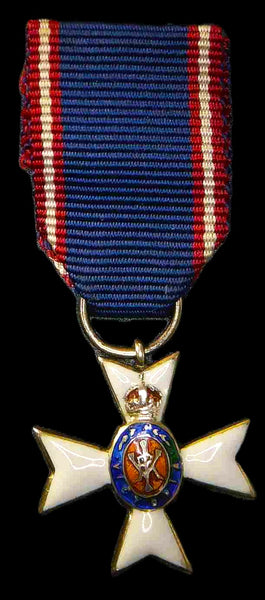 Royal Victorian Order. MVO (4th class) Miniature