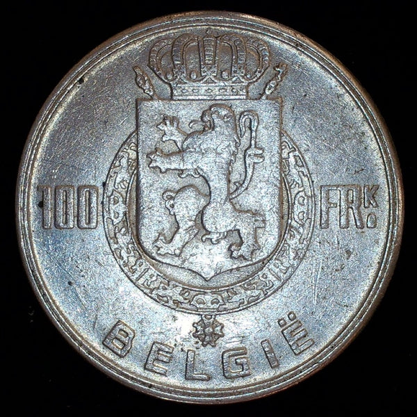 Belgium. Silver 100 Francs. A selection.
