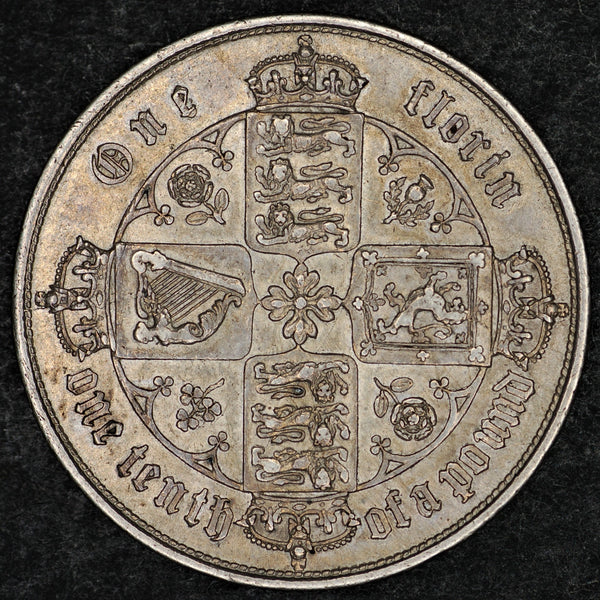 Victoria. Florin. 1853