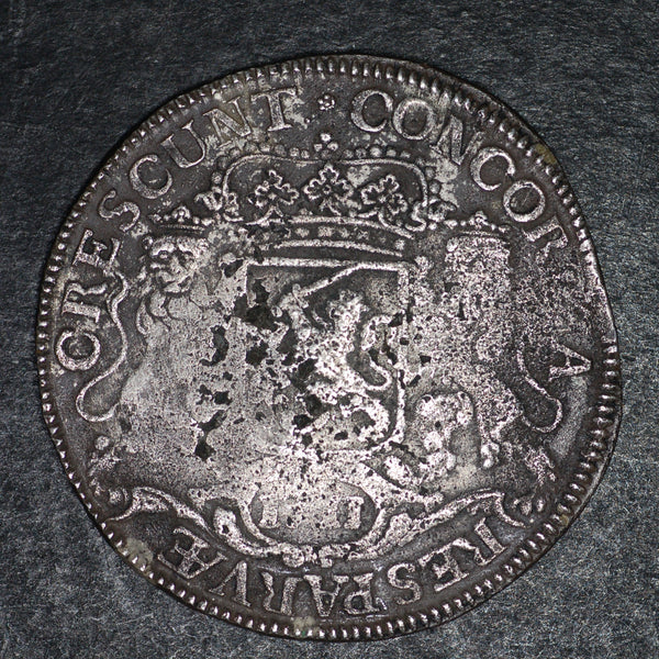 Netherlands. Utrecht. Ducaton. 1711. Probable wreck coin