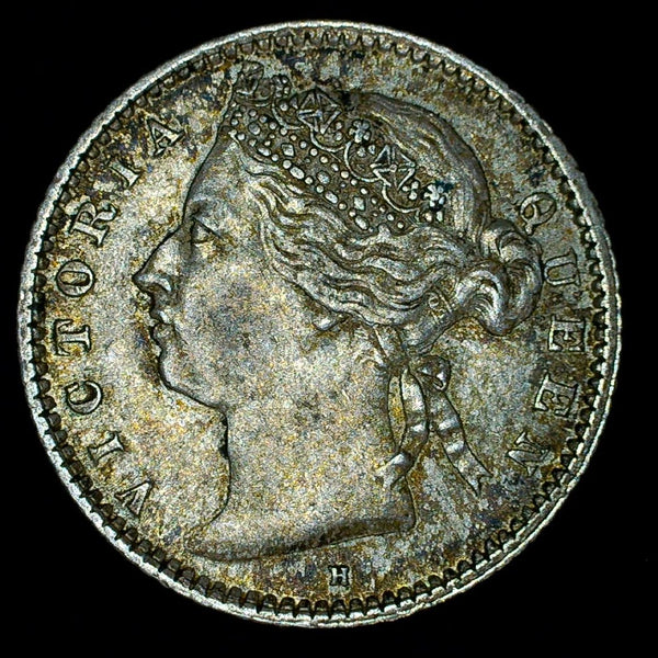 Straits Settlements. 10 Cents. 1879 H