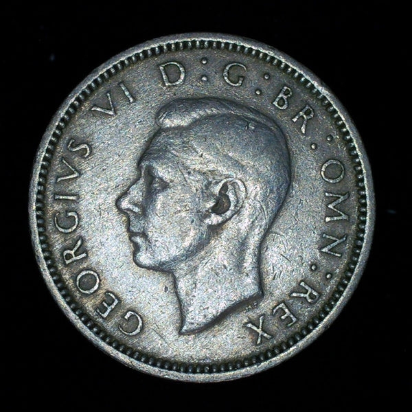 George VI. Sixpence. 1952