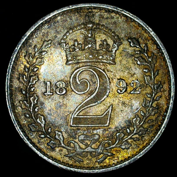 Victoria. Maundy Two pence. 1892