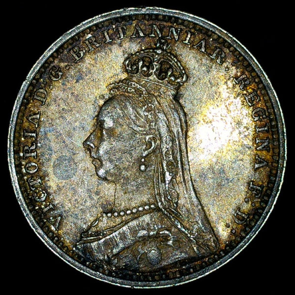 Victoria. Maundy Two pence. 1892