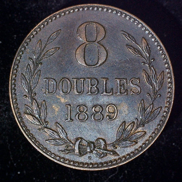 Guernsey. 8 Doubles. 1889