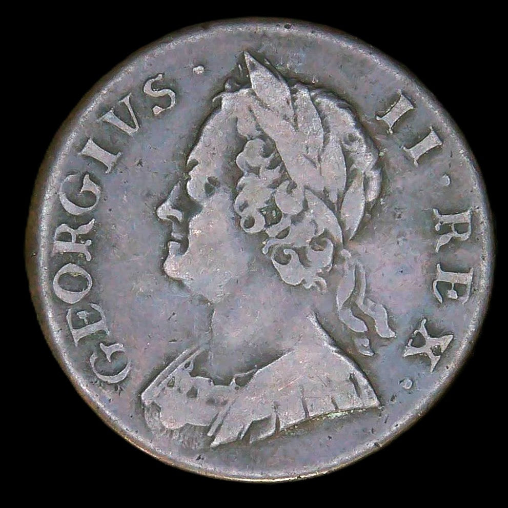 George II. Halfpenny. 1753.