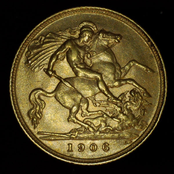 Edward VII. Half Sovereign. 1906