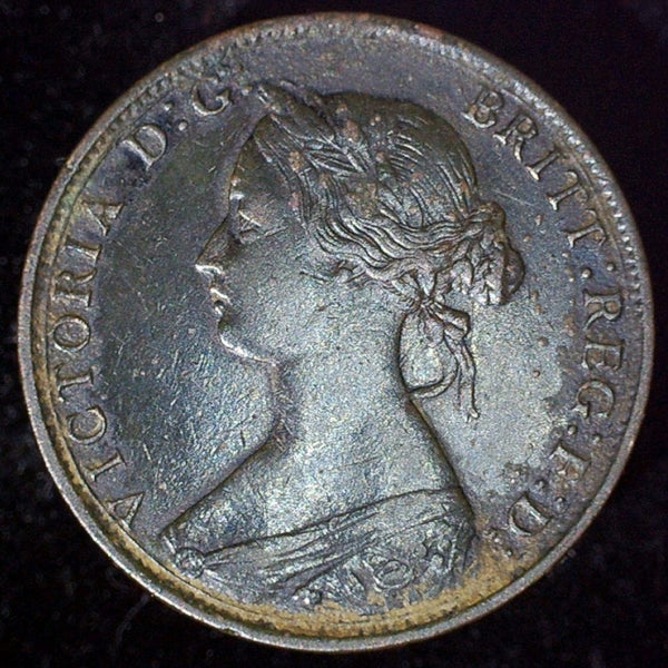 Victoria. Halfpenny. 1867