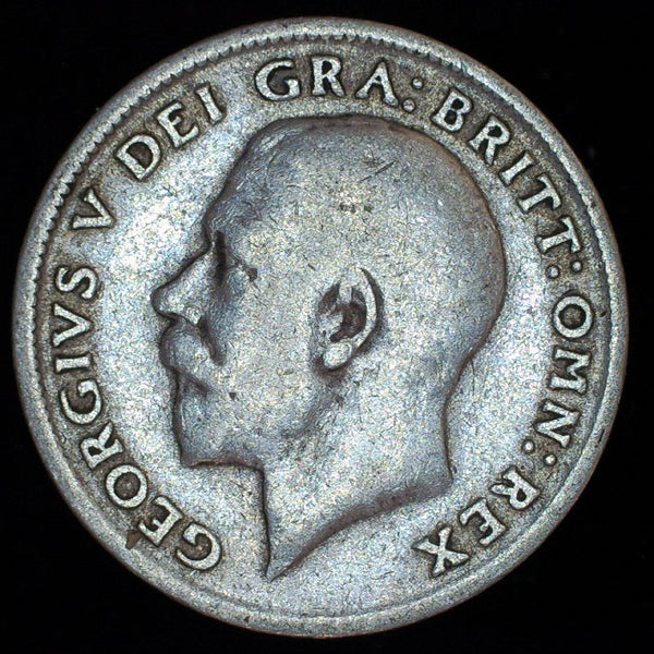 George V. Sixpence. 1919. A selection