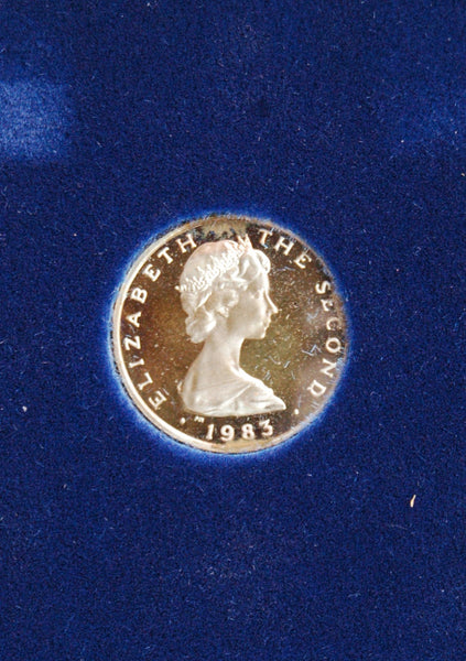 Isle of Man. One Pound. 1983. Peel
