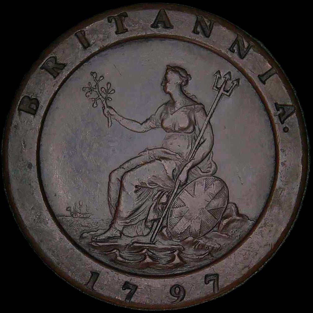 George III. Twopence. 1797. A selection