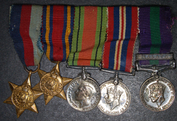 Miniature. WW2 group of 5.