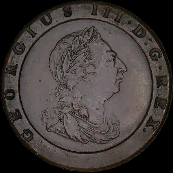 George III. Twopence. 1797. A selection