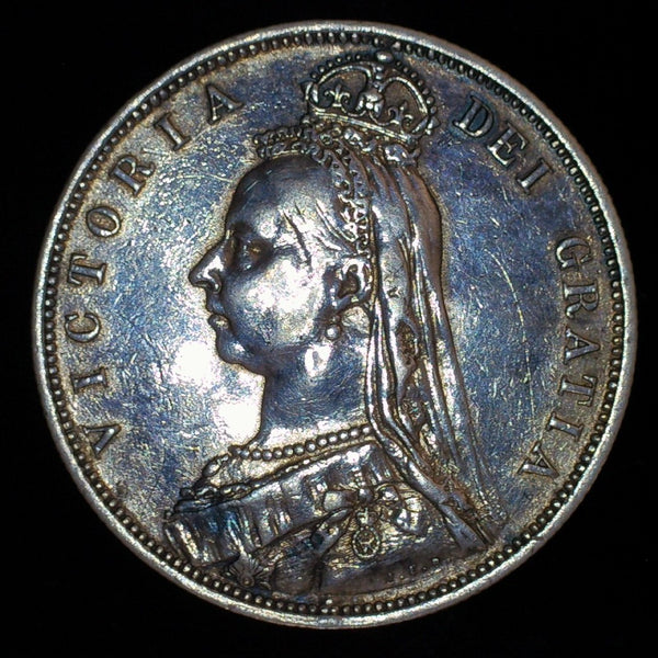 Victoria. Halfcrown. 1887. Jubilee head. A selection.