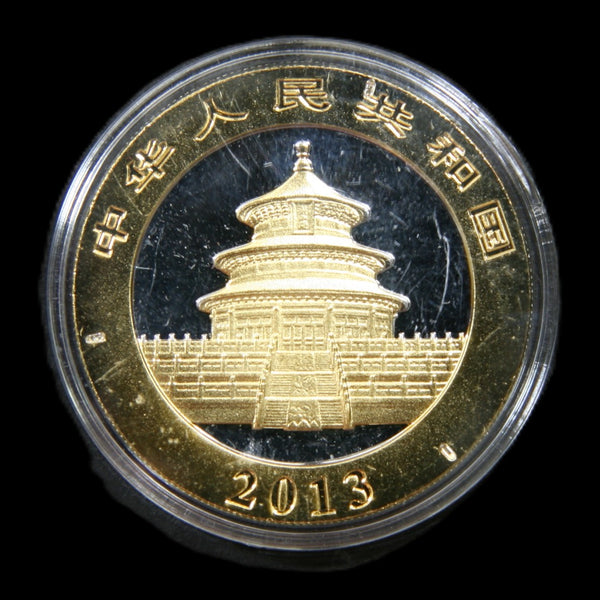 China. 10 Yuan fine silver Panda. A selection of mint condition examples.